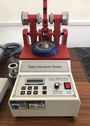 Taber abrasion tester — Shandong Home Top flooring factory